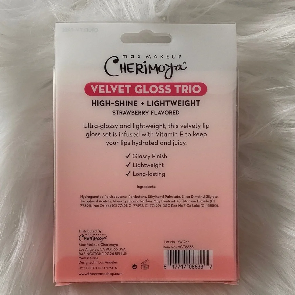 cherimoya velvet gloss